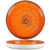 Тарелка с бортом d 23 см h3 см Texture Orange Circular P.L. Proff Cuisine [6]