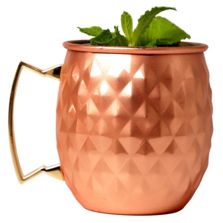 Кружка для коктейля 500 мл "Moscow Mule" d 8 см h10 см нерж. медный цвет P.L.- Barbossa