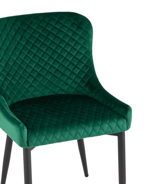 Стул Ститч велюр изумрудный