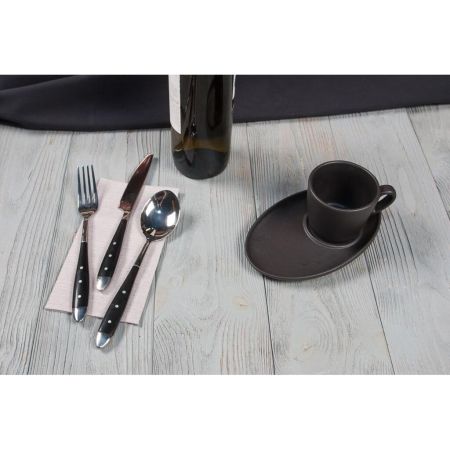 Кофейная пара 175 мл d 8,3 см h7 см Cappuccino Black Raw Stellar P.L. Proff Cuisine [6]