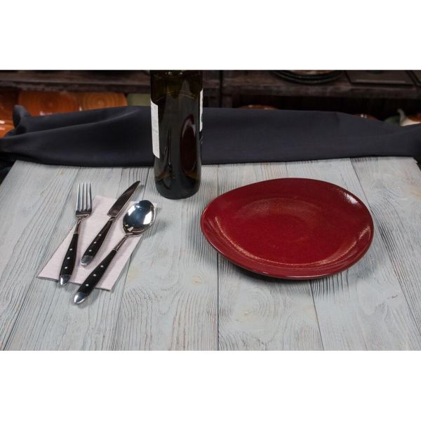 Блюдо овальное 25*22,5*2,4 см Evolution Dark Red P.L. Proff Cuisine [1]