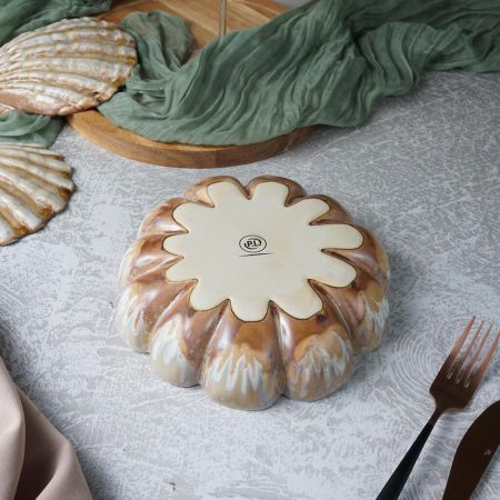 Салатник 650 мл d 20,5 см h5 см Pearl Shell Frutti di Mare P.L. [4]