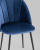 Стул Логан NEW велюр синий
