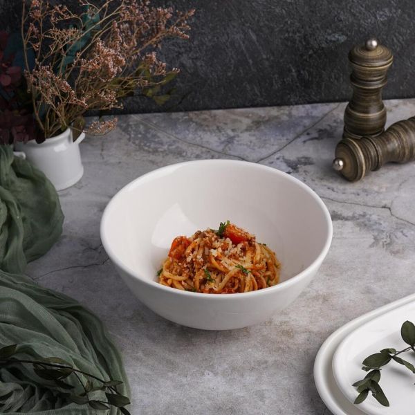 Салатник 1400 мл d 20 см h9,5 см белый фарфор P.L. Proff Cuisine [6]