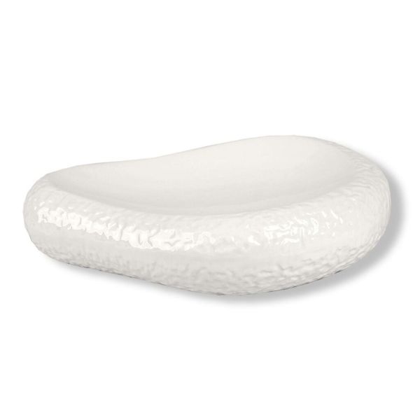 Блюдо для подачи 25,8*20,5 см h5,5 см Organic белое фарфор P.L. Proff Cuisine [2]