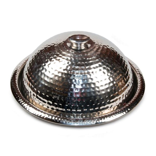 Блюдо для подачи с крышкой d 40 см h18 см Dents нерж., P.L. Proff Cuisine