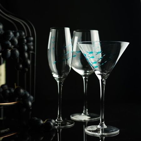 Рюмка коктейльная 280 мл Мартини "Abyss" d 11,5 см h18,5 см P.L. - BarWare [4]