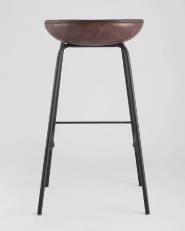 Стул барный Beetle Lite PU коричневый