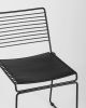 Стул обеденный Danny черный с черной подушкой