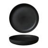 Тарелка с бортом d 25 см h4 см 800 мл Black Sand Fine Plus Noble [6]