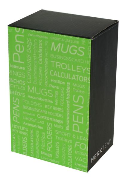 Термокружка  0.4 л черная, металл и пластик