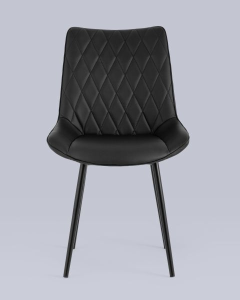 Стул Дарвин экокожа черный