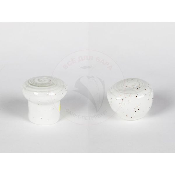 Набор для специй 2 предмета солонка/перечница White Fusion P.L. Proff Cuisine [1]