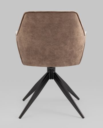 Стул обеденный Alba бежевый спинка экокожа