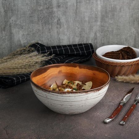 Салатник 1475 мл d 19,5 см h8 см Wood Fusion P.L. Proff Cuisine [3]