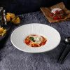 Тарелка глубокая 220 мл d 27 см h6,5 см для пасты, для супа White Raw Wood P.L. Proff Cuisine [4]