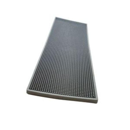 Коврик барный 60*20 см серебрянный The Bars