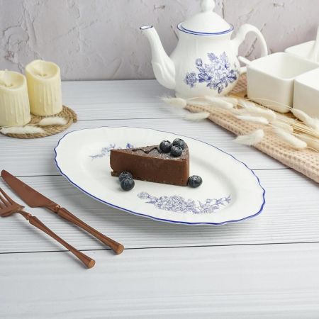 Блюдо овальное 30,7*19,3 см h2 см Sea Flower P.L. Proff Cuisine [1]