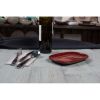 Блюдо овальное 20*13*1,9 см Evolution Dark Red P.L. Proff Cuisine [1]
