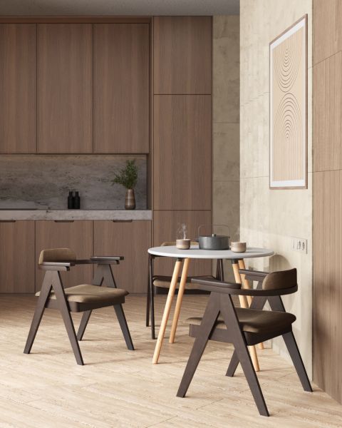 Стол Oslo Round WT белый