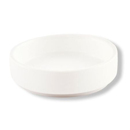 Соусник 40 мл d 7,1 см h2 см круглый белый фарфор P.L. Proff Cuisine [6]
