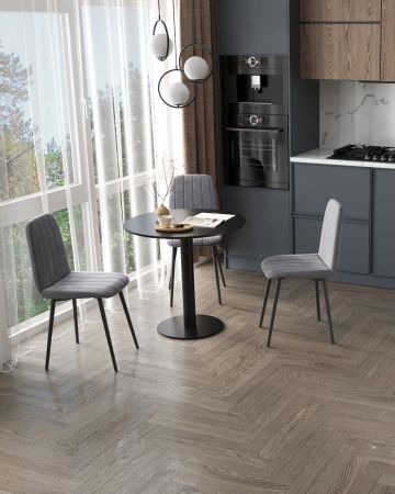 Стул Easy велюр серый