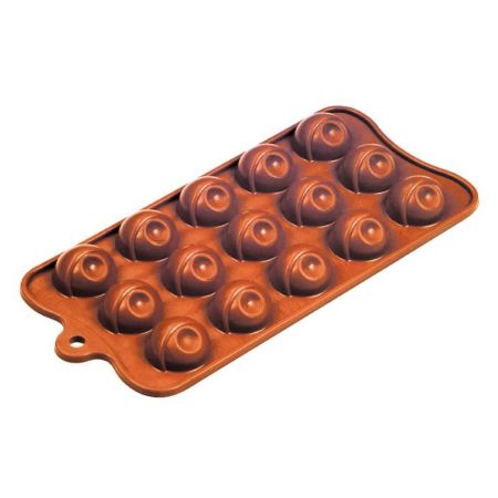 Форма кондитерская для конфет 15 ячеек 30*17 мм силикон P.L.