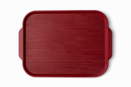 Поднос 45*34,5 см. темно-красный поверхность классик (416) MGprof /1/10/