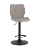 Стул барный Dome экокожа серый