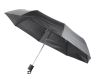 Зонт складной автомат черный, полиэстер