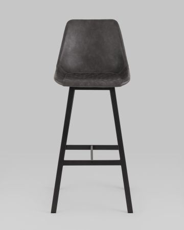 Стул барный TEXAS экокожа серый