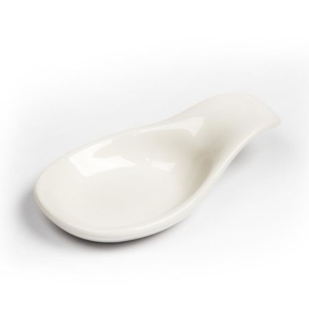 Соусник 25 мл 12*7 см h3 см Mini Mix с ручкой белый фарфор P.L. Proff Cuisine [6]