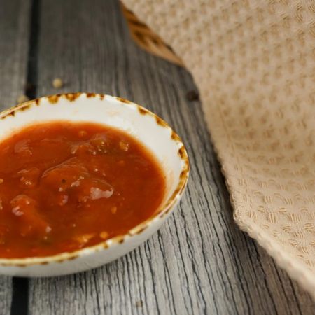 Соусник  50 мл 8,5*7,5*2,7 см овальный фарфор Organica Grain P.L. Proff Cuisine [12]