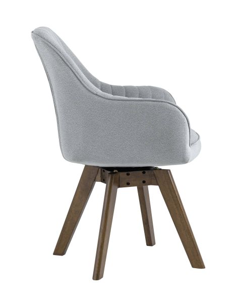 Стул вращающийся MANS серый 2 шт.