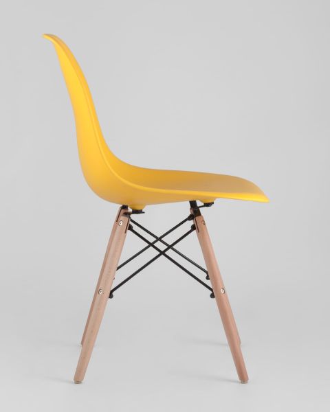Стул Eames DSW желтый x4