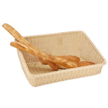 Корзина для хлеба и выкладки 61*45 см h24 см плетеная ротанг бежевая SUNNEX