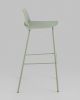 Стул барный Mist серо-зеленый