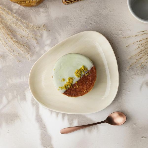 Тарелка 19*16,5 см овальная Velho Island Ivory By Bone Innovation [6]