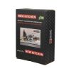 Кастрюля  1,7 л 20/18*12 см с крышкой New Kitchen Honeycombs нерж. с антиприг. покр. ИНДУКЦИЯ P.L.