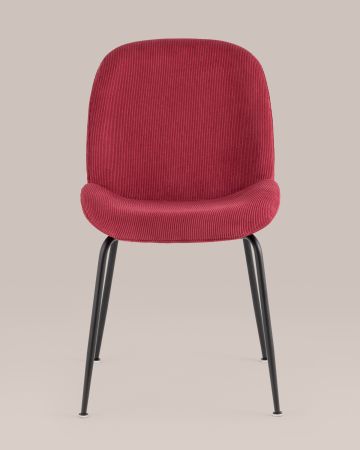 Стул Beetle велюр красный
