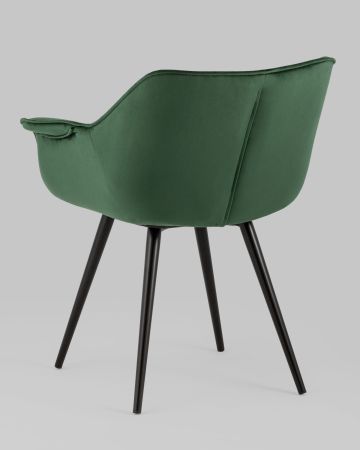 Стул Мэйсон велюр зеленый