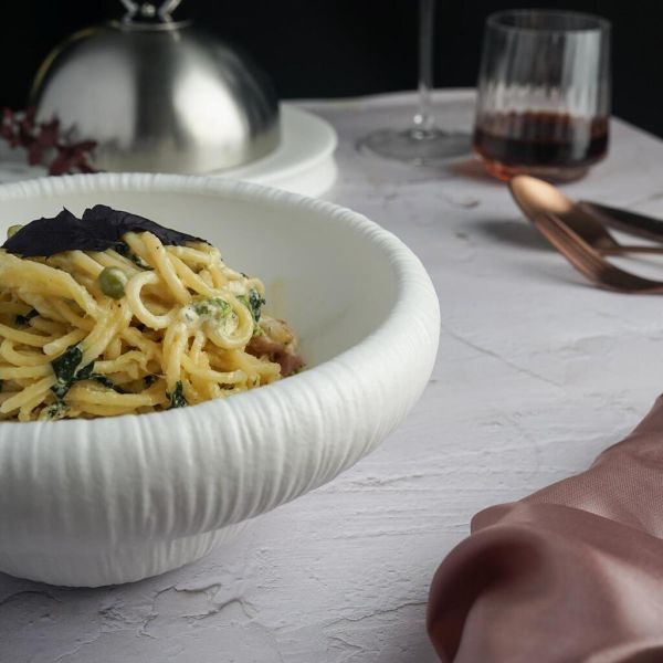 Тарелка d 17,5 см h3 см White Moon P.L. Proff Cuisine [4]