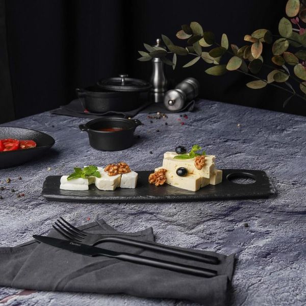 Блюдо прямоугольное 32,5*10 см h1,3 см Black Raw Stellar P.L. Proff Cuisine [1]