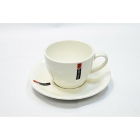 Чайная пара 255 мл белая фарфор P.L. Proff Cuisine [4]