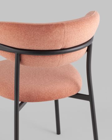 Стул обеденный Ayla коралловый