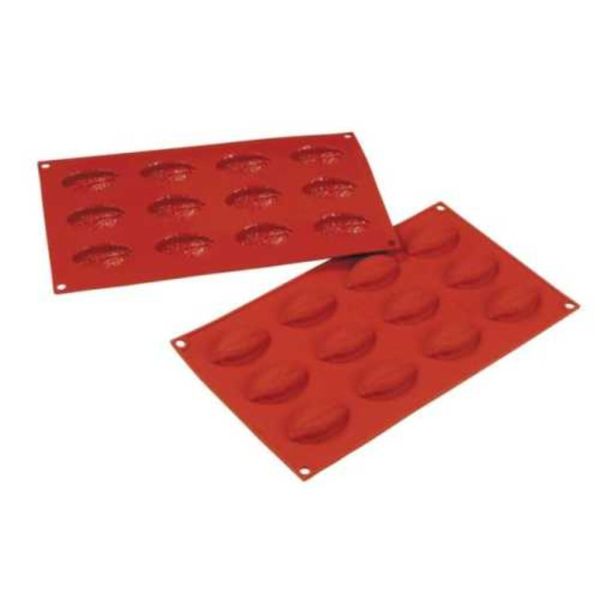 Форма кондитерская "Кнели" 12 ячеек 53*33 мм, h 20 мм силикон (30*17,5 см) P.L.