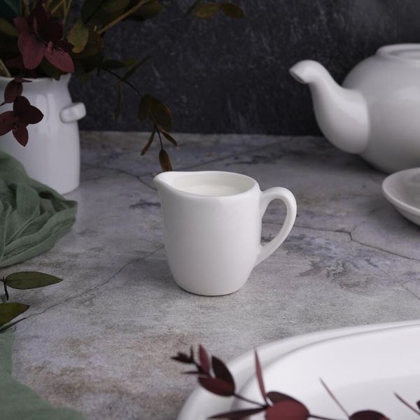 Молочник 50 мл "Кажуб" белый фарфор P.L. Proff Cuisine [20]