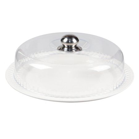 Блюдо круглое d 34,5 см с крышкой для хранения и выкладки P.L. Proff Cuisine