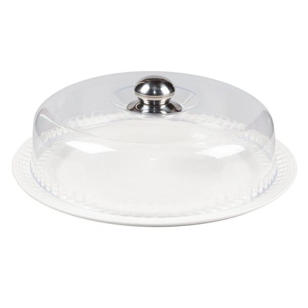 Блюдо круглое d 34,5 см с крышкой для хранения и выкладки P.L. Proff Cuisine