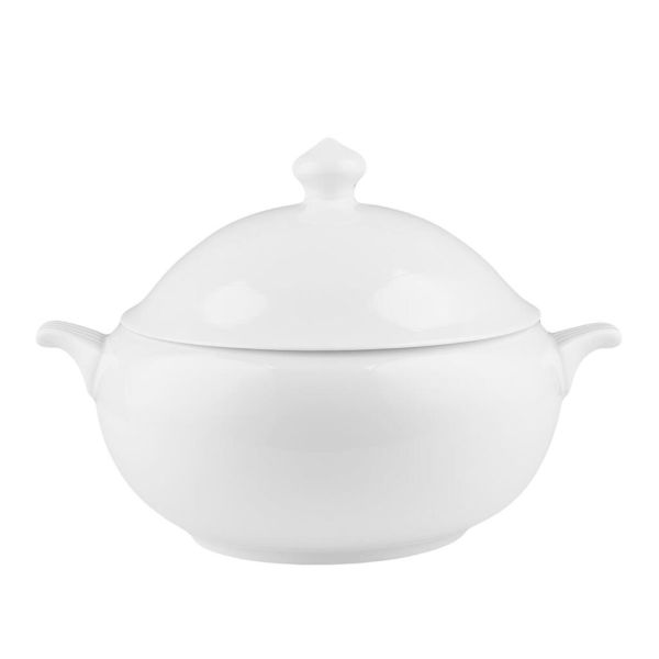 Супница 3 л d 25 см h22 см белая фарфор P.L. Proff Cuisine [1]